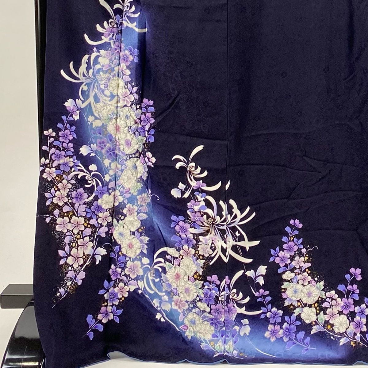 専用 最終値下げ T-238 付け下げ 辻ヶ花 翠山工房 袷 茶紫 金彩 やまと T-238 付け下げ 辻ヶ花 翠山工房 袷 茶紫色 金彩 落款 やまと