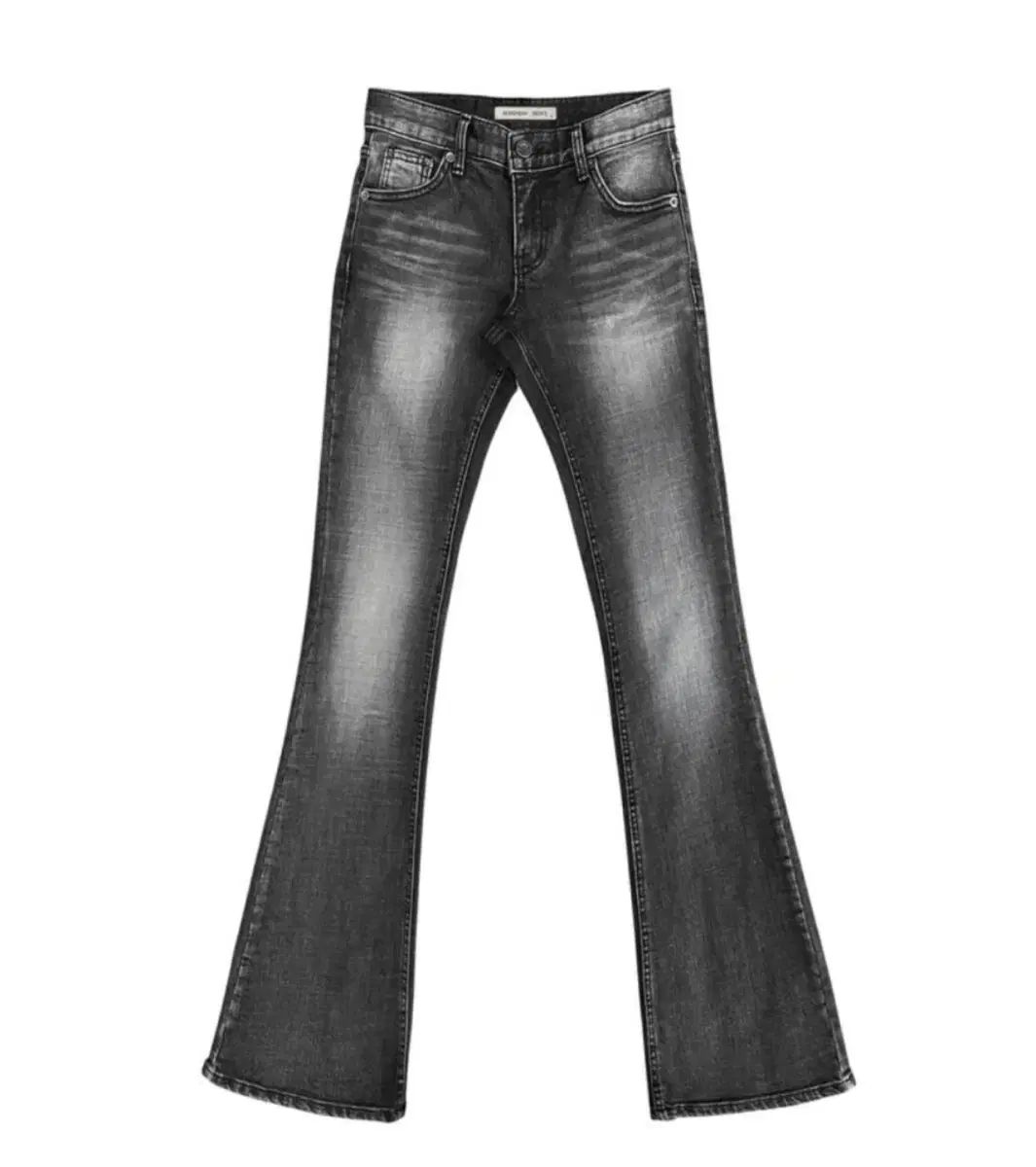 BOHEMSEO ローライズ ブーツカット グレー M 旧 Ver