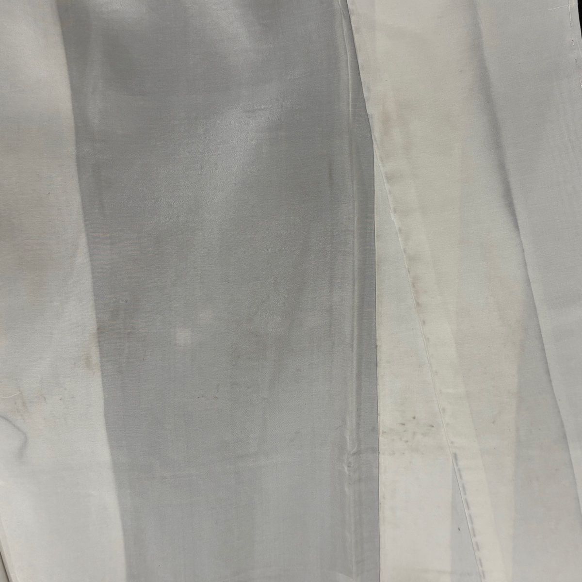  紬 身丈159.5 cm 裄丈62 S 袷 燕 幾何学模様 墨色 正絹 秀品 紬 着物