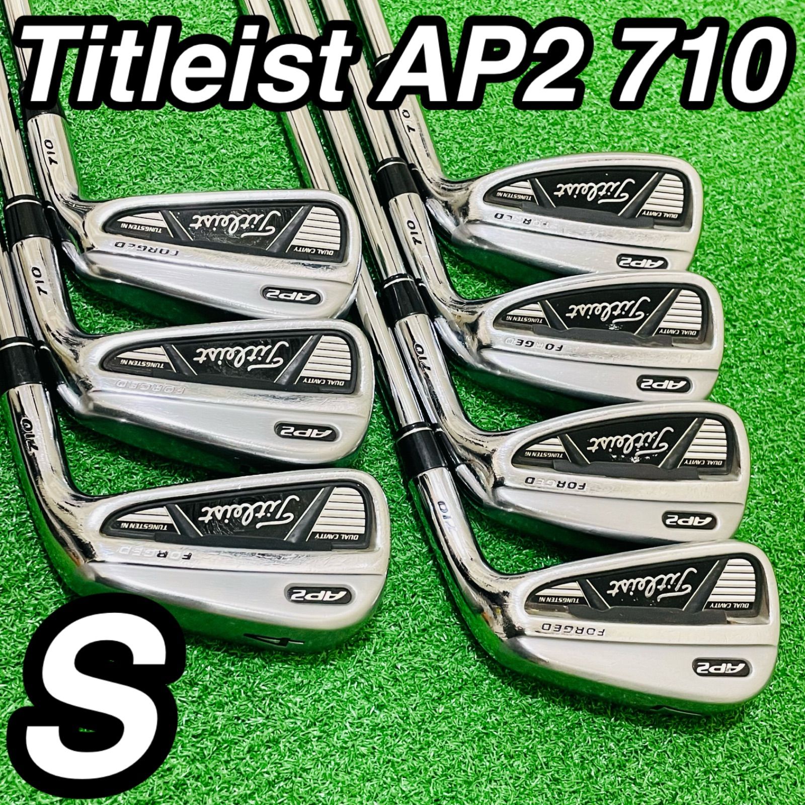 9296 Titleist AP2 710 タイトリスト メンズ 右利き アイアン7本セット