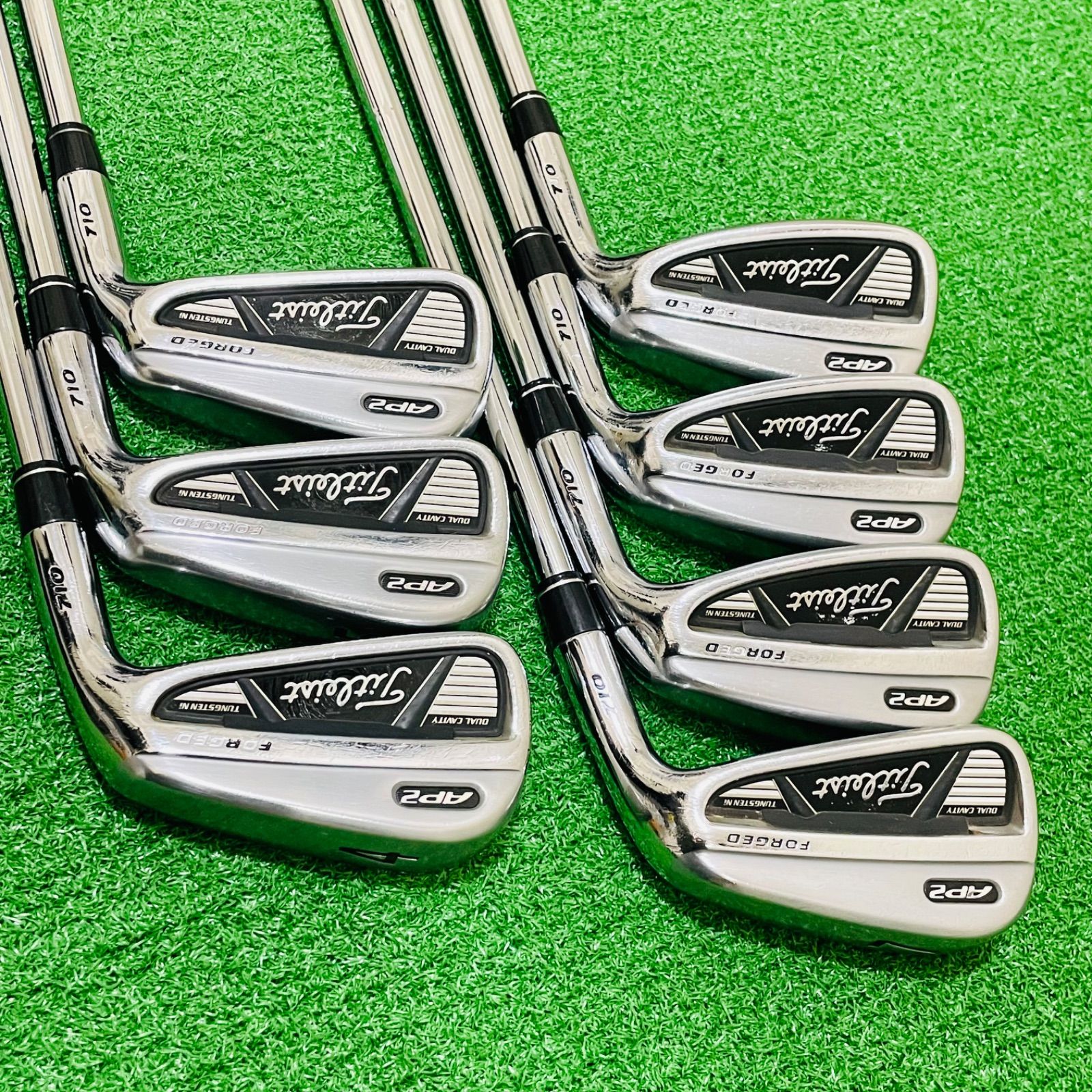 9296 Titleist AP2 710 タイトリスト メンズ 右利き アイアン7本セット