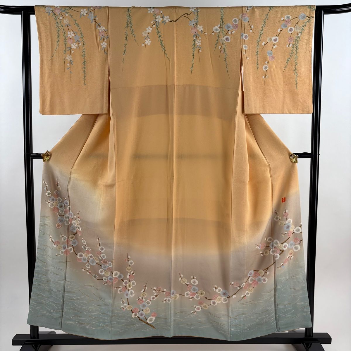 新品　小紋　桜柄【花井幸子】 新品小紋桜柄【花井幸子】