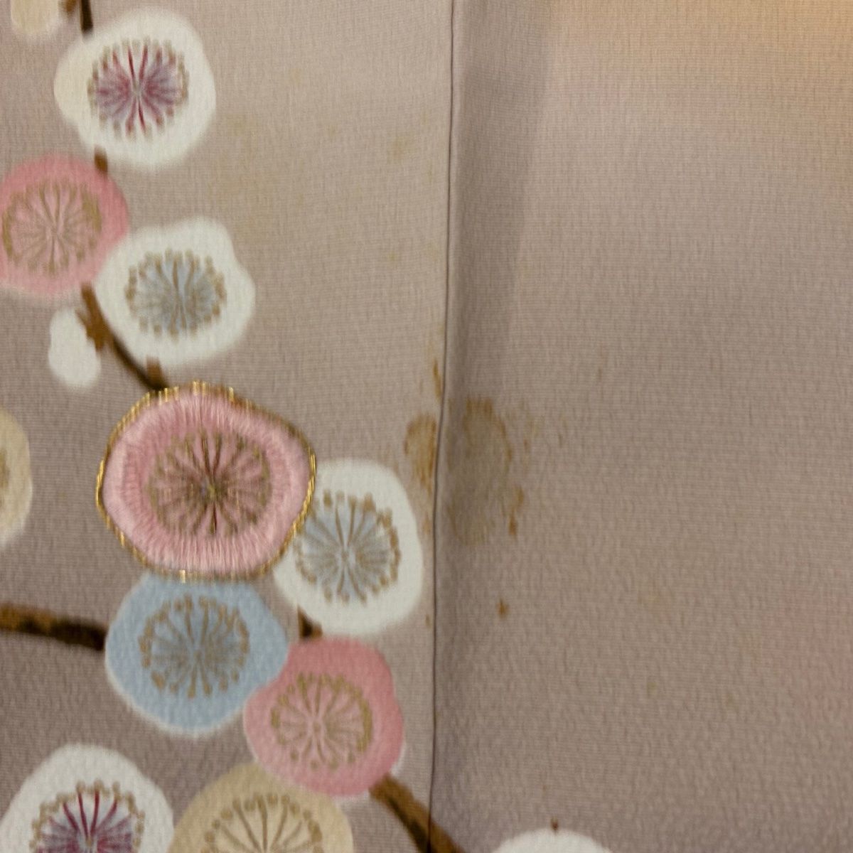 新品　小紋　桜柄【花井幸子】 新品小紋桜柄【花井幸子】