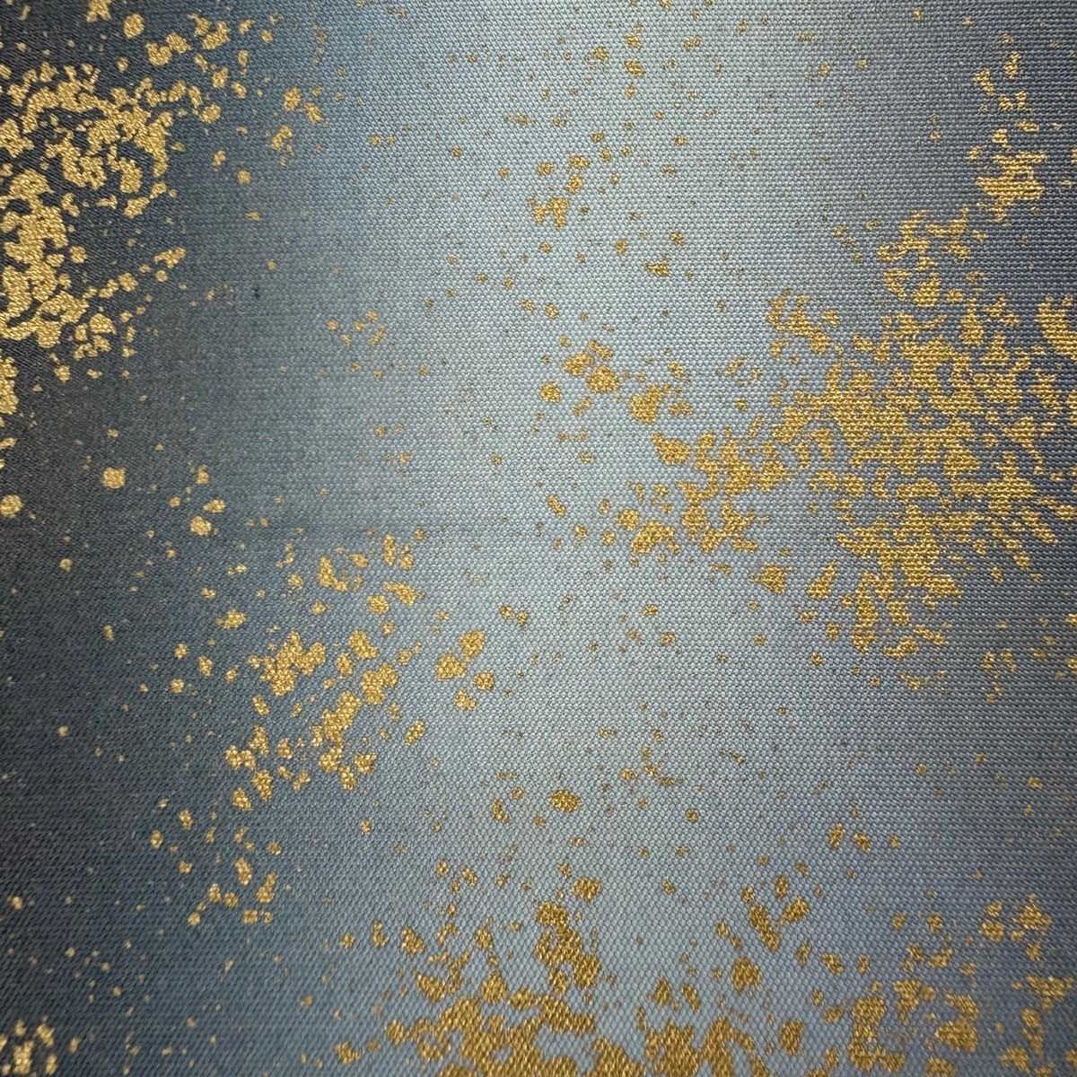 たかびっちNo.2728 正絹大島紬地幾何学絞り袋帯　証紙　美品 袋帯 秀品 証紙 大島紬地 幾何学 金彩 灰色 全通 正絹 【中古】 - メルカリ