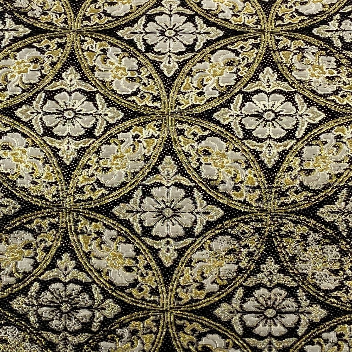 七宝古典華文袋帯 楽天市場】袋帯 フォーマル 全通 ゴールド 七宝 華紋 礼装用 仕立て