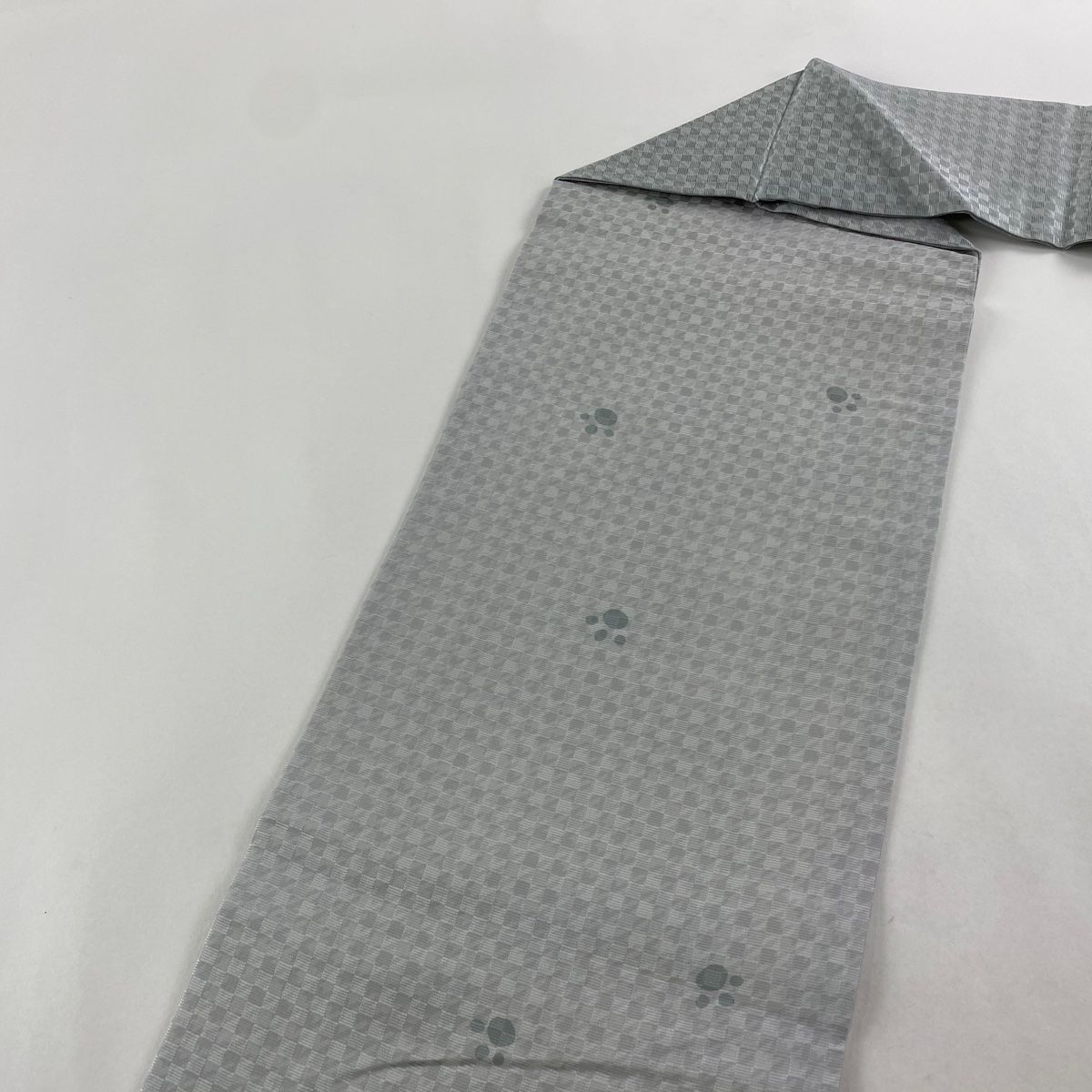 美品】 名古屋帯 逸品 猫 ハート 薄緑 正絹 【中古】 - メルカリ