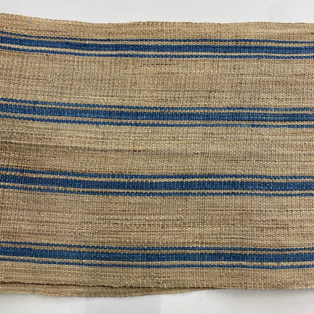  名古屋帯 八寸名古屋帯 アットウシ 藤谷るみ子 夏帯 縞 茶色 名古屋帯 帯