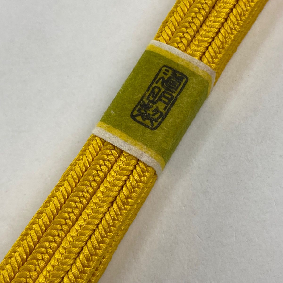 帯締め 無形文化財