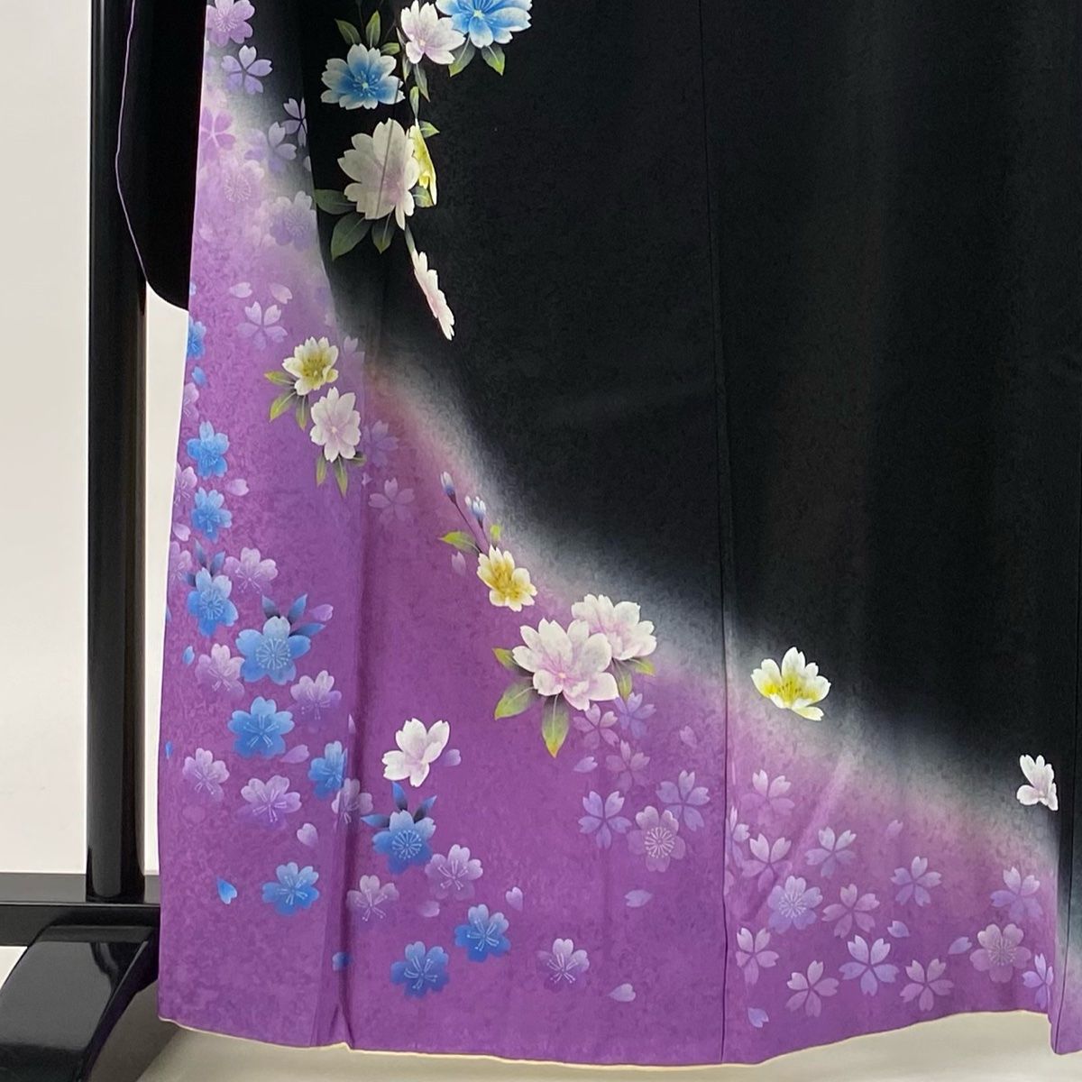 振袖フルセット 裄69.2cm 身丈163cm 辛子色正絹 L サイズ 2745 振袖フルセット 裄69.2cm 身丈163cm 辛子色正絹 L サイズ 2745