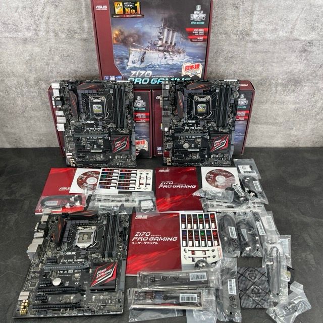 ASUS Z170 PROGAMING マザーボード 3点セット エースース 未チェック 514808