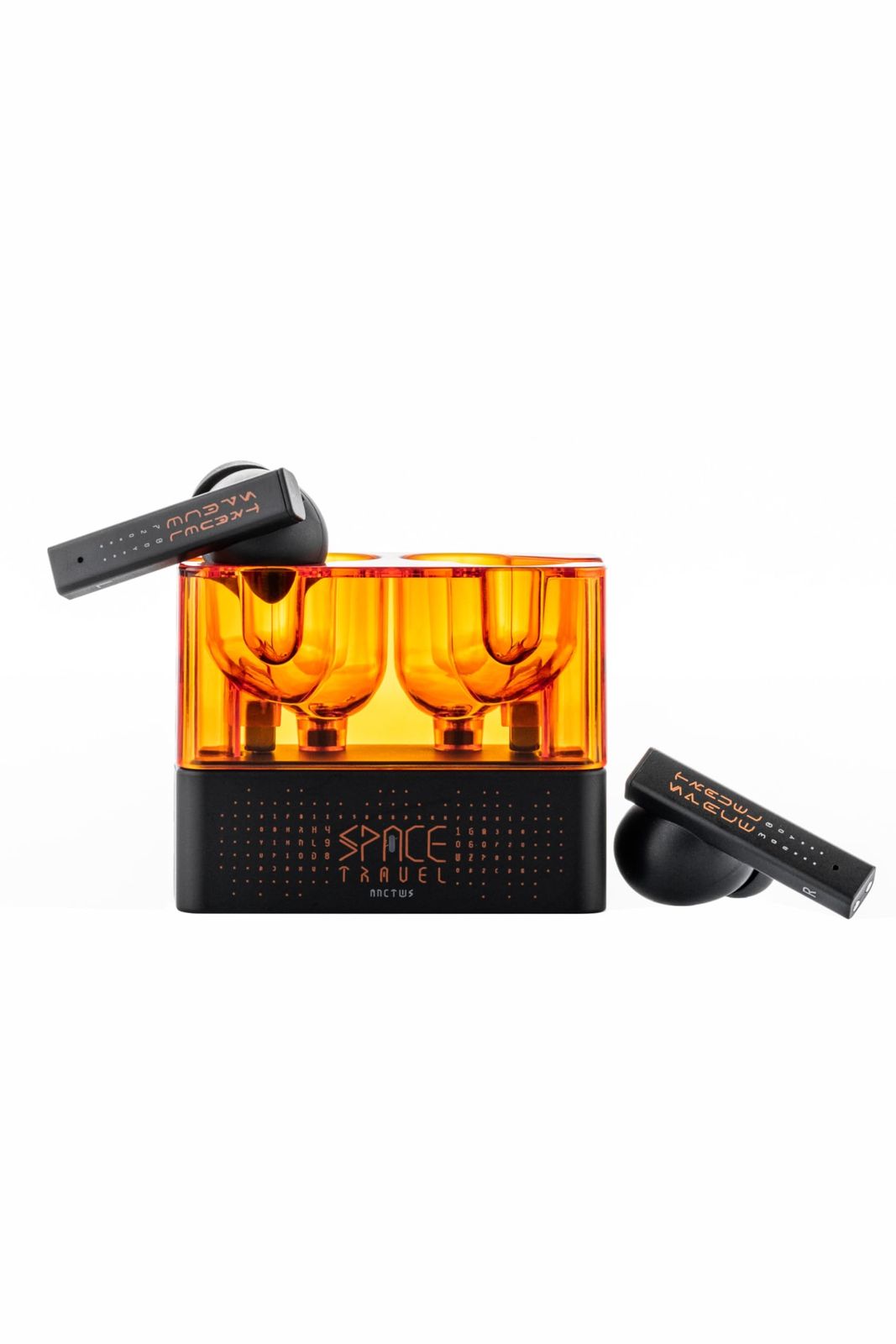 水月雨 MoonDrop Space Travel ワイヤレスイヤホン bluetooth 5.3 アクティブノイズキャンセリング 通話用マイク搭載 最大12h再生 音量調節