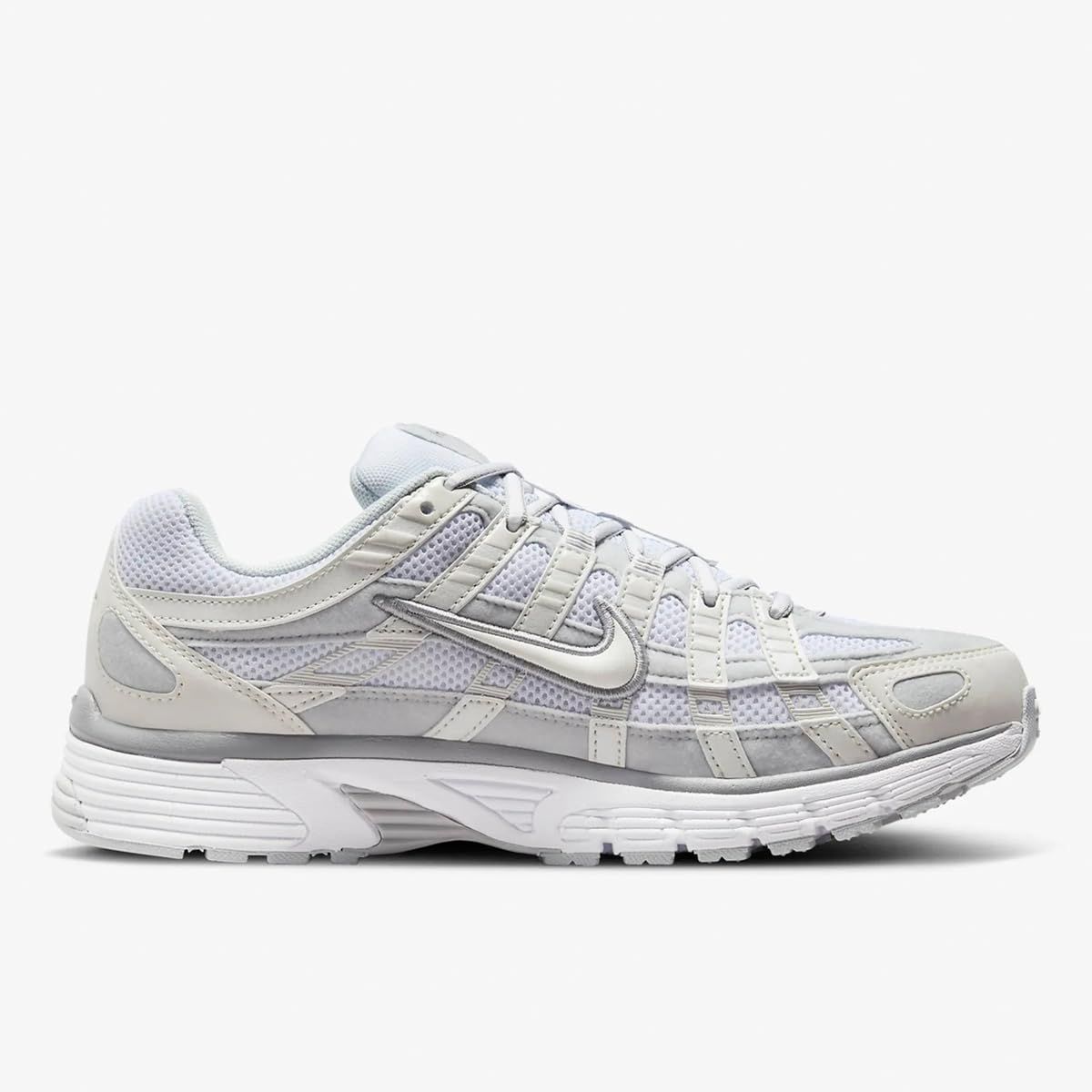 ナイキ P-6000 W P-6000 ホワイト グレー シルバー ブラック FV6603-101 日本 26.0cm ホワイト グレー シルバー ブラック 26.0 cm