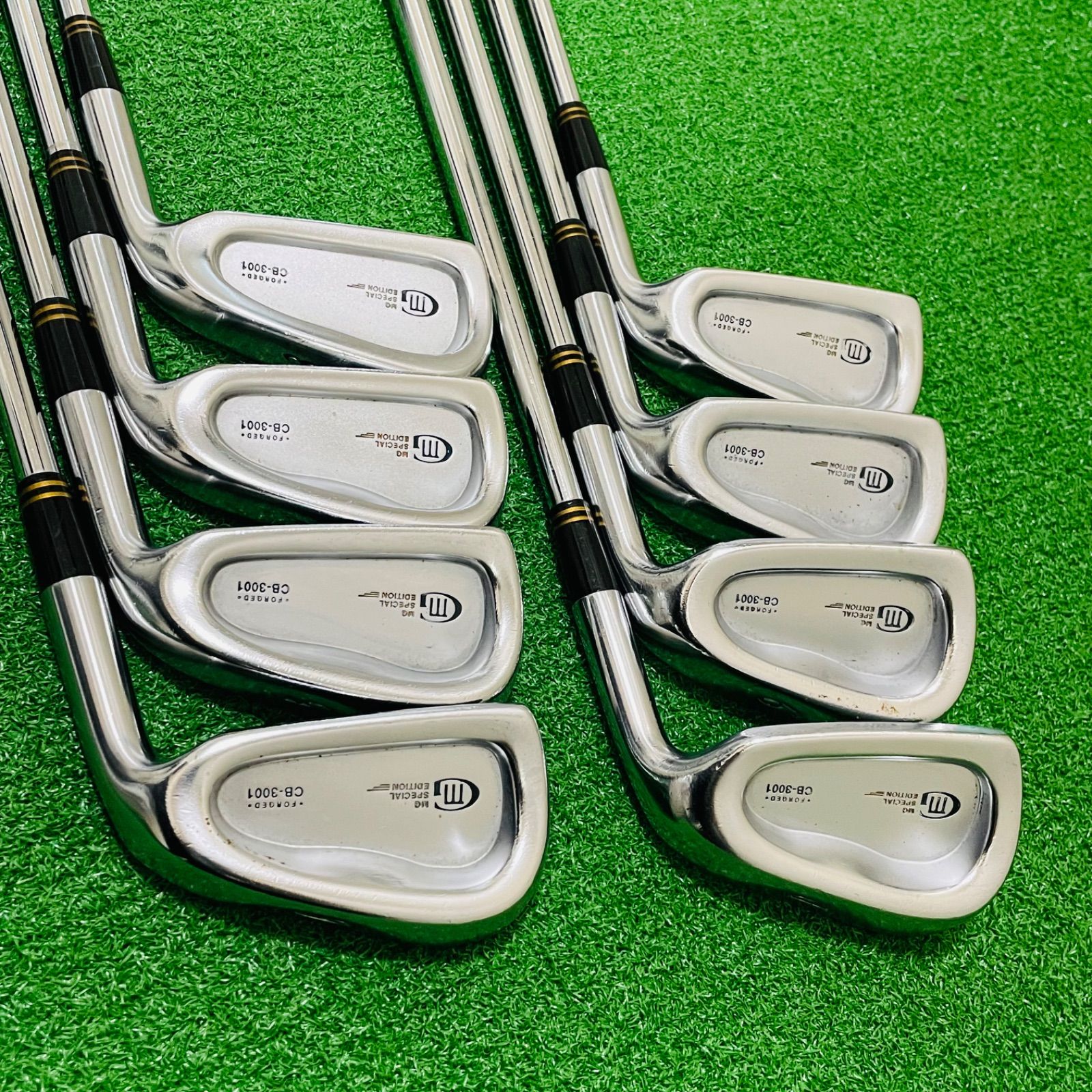 9295 三浦技研 CB-3001 MIURA ミウラギケン アイアン8本セット TOUR