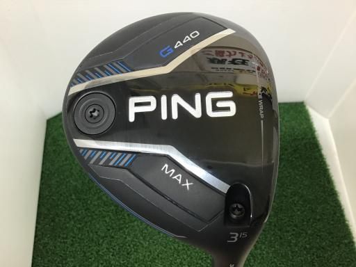 全国無料，定番人気 【中古】 ピン G440 MAX 3W フェアウェイウッド FW PING TOUR 2.0 BLACK 65(FW) (フレックスS) メンズ 男性用 右利き 右用 Bランク ゴルフクラブ フェアウェイウッド