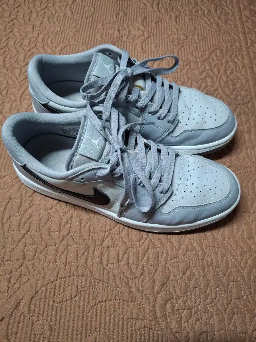 NIKE ナイキ ジョーダン 1 ロー ゴルフシューズ 260 3116 ウルフグレー