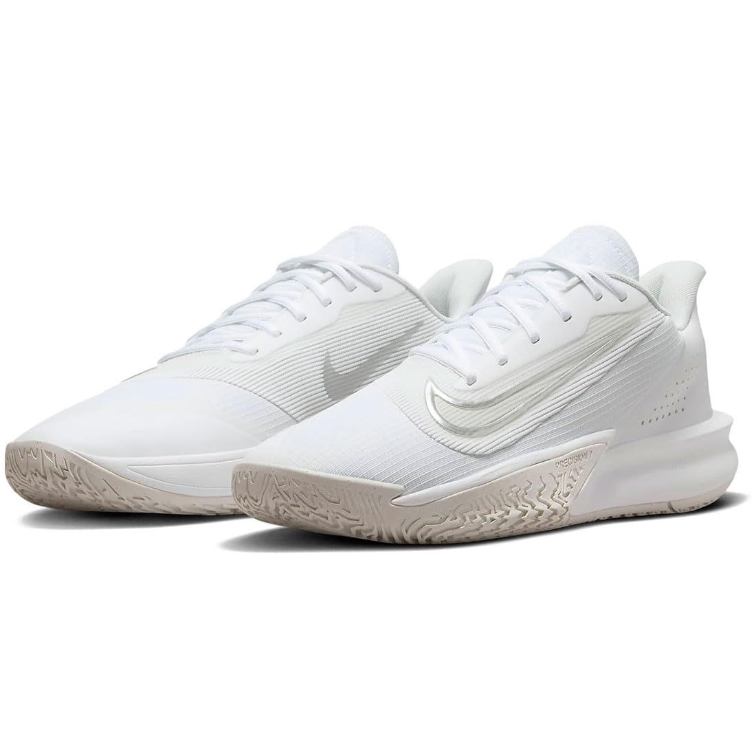 ナイキ プレシジョン 7 ホワイト フォトンダスト ライトスモークグレー FN 4322 100 日本 22 5 cm