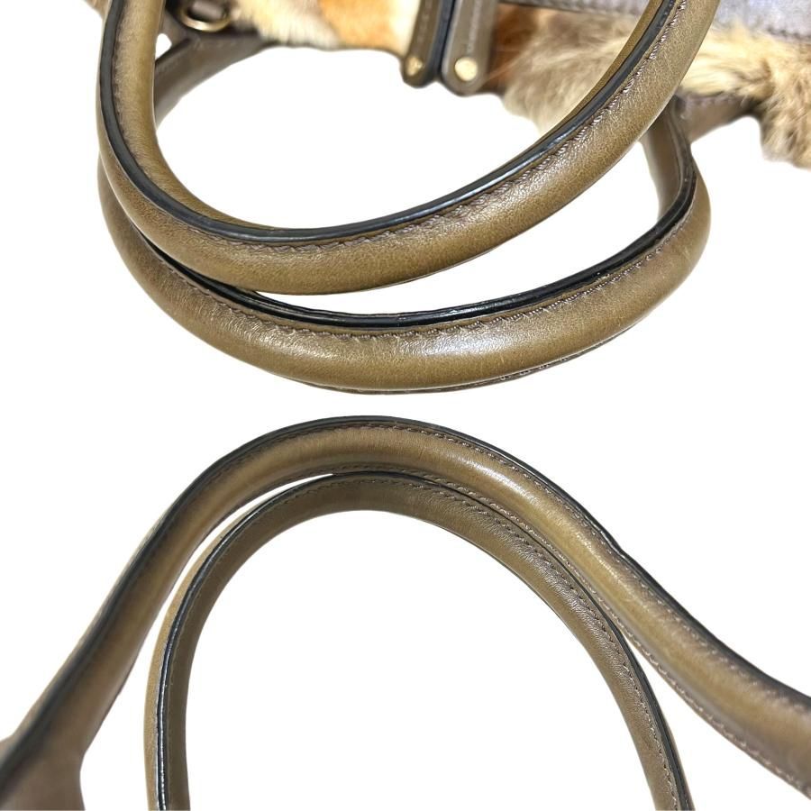 ラビットファー レザー