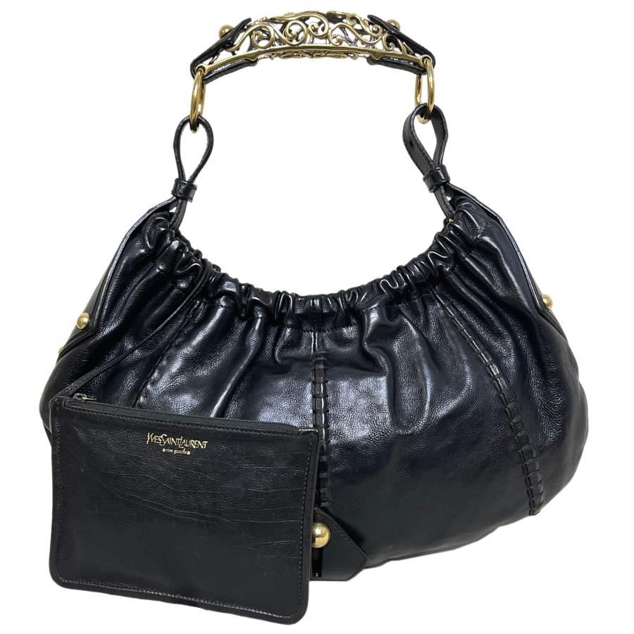 イヴサンローラン　モンバサ　ヴィンテージ　TomFord　レザー　セミショルダー YVES SAINT LAURENT イヴサンローラン バッグ モンバサ ヴィンテージ