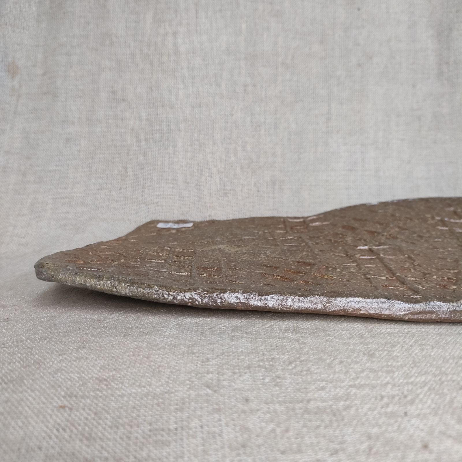 特大サイズ、陶板、板皿、焼き締め陶板、唐津焼、　sazan-gama 特大サイズ、陶板、板皿、焼き締め陶板、唐津焼、 sazan-gama 特大