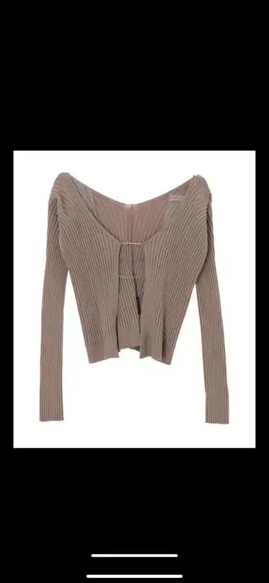 JACQUEMUS ジャックムス レディース フラルー ロング チャーム カーディガン ライトブラウン 40