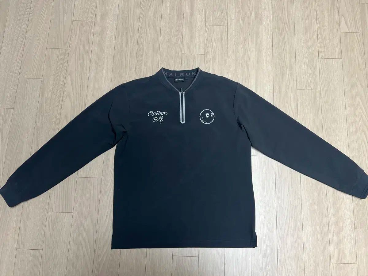 マルボンゴルフ ブラック 長袖 Tシャツ 100 L