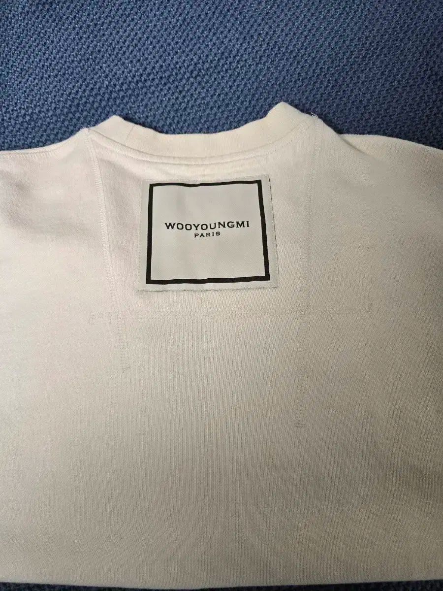 WOOYOUNGMI ウーヨンミ バックロゴ Starship Square スタシ ラベル スウェット Tシャツ