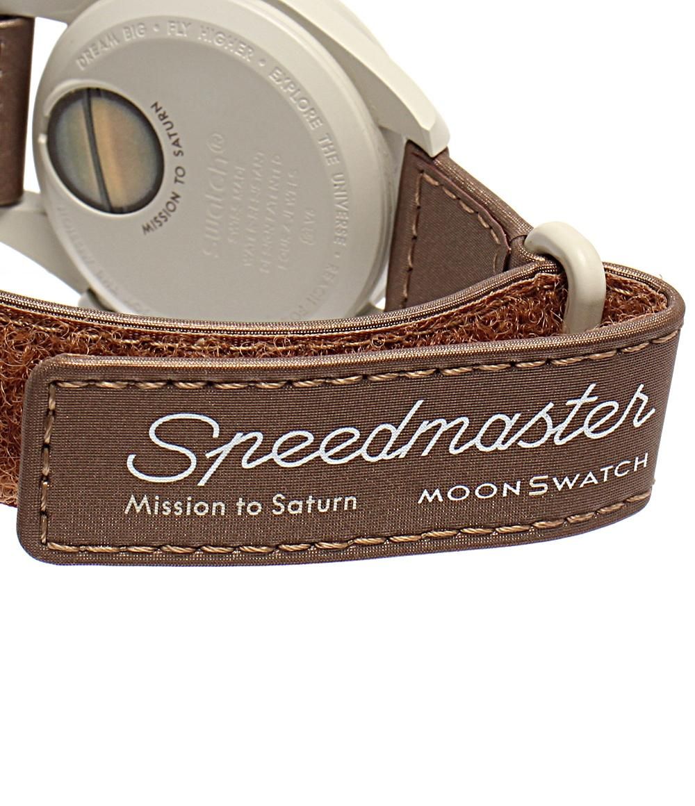 オメガ スウォッチ 腕時計 MISSON TO SATURN MOONSWATCH クオーツ グレー ユニセックス OMEGA Swatch その他 時計