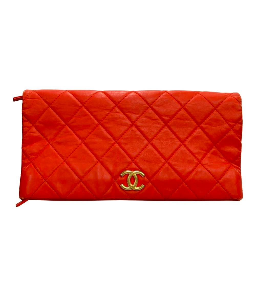 シャネル クラッチバッグ ラムスキン 25番台 レディース CHANEL