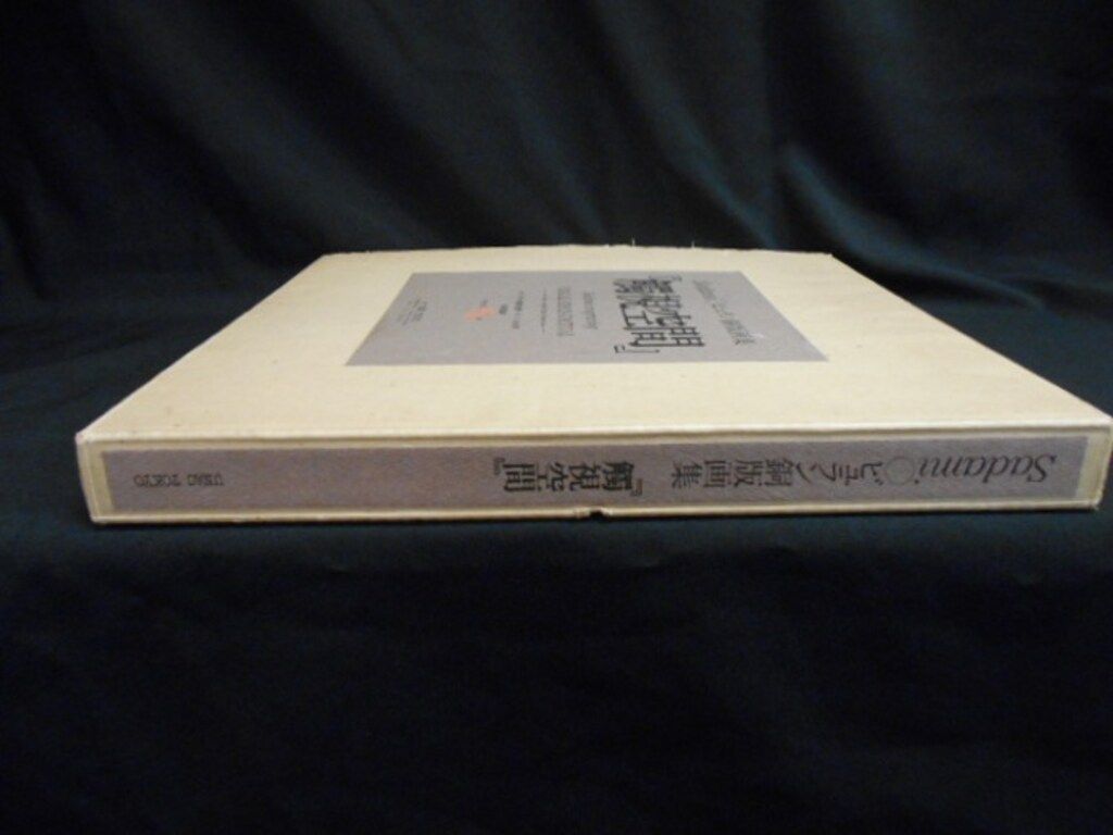 東貞美 Sadami ビュラン銅版画集 觸視空間