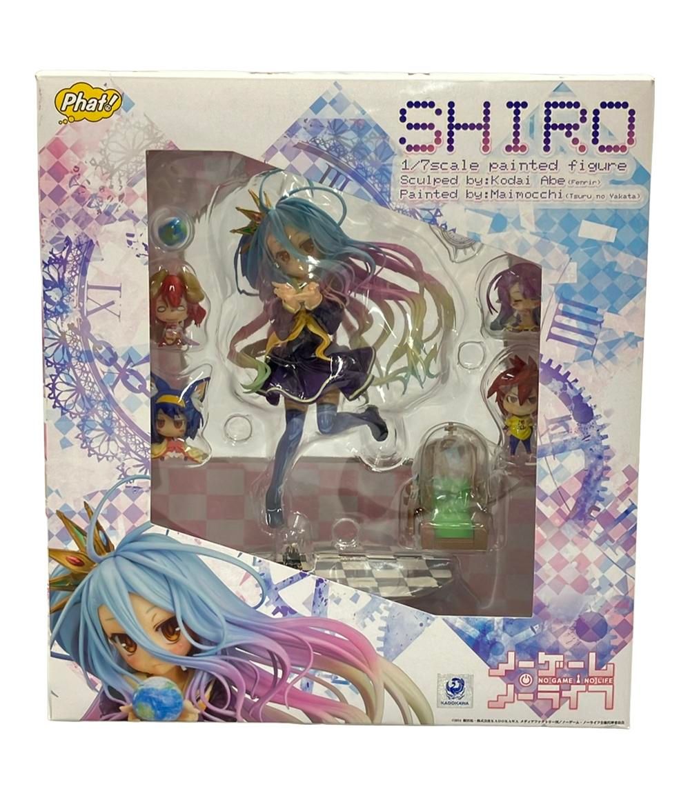 美品 ファットカンパニー ノーゲーム・ノーライフ 1/7 SHIRO 白
