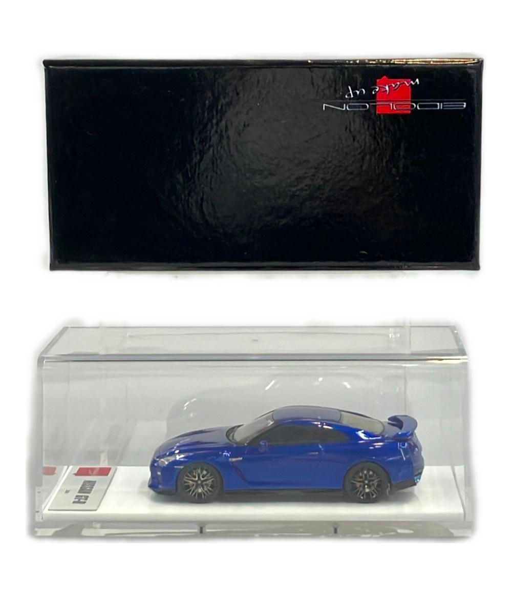 メイクアップ EIDOLON NISSAN GT-R 2020 ワンガンブルー ミニカー