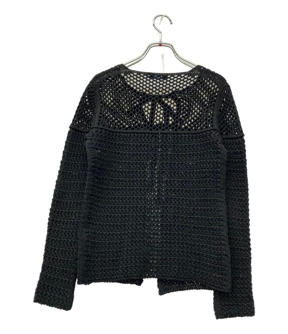 プラダ ニットカーディガン メッシュ P25364 1ADJ レディース SIZE 40 S PRADA