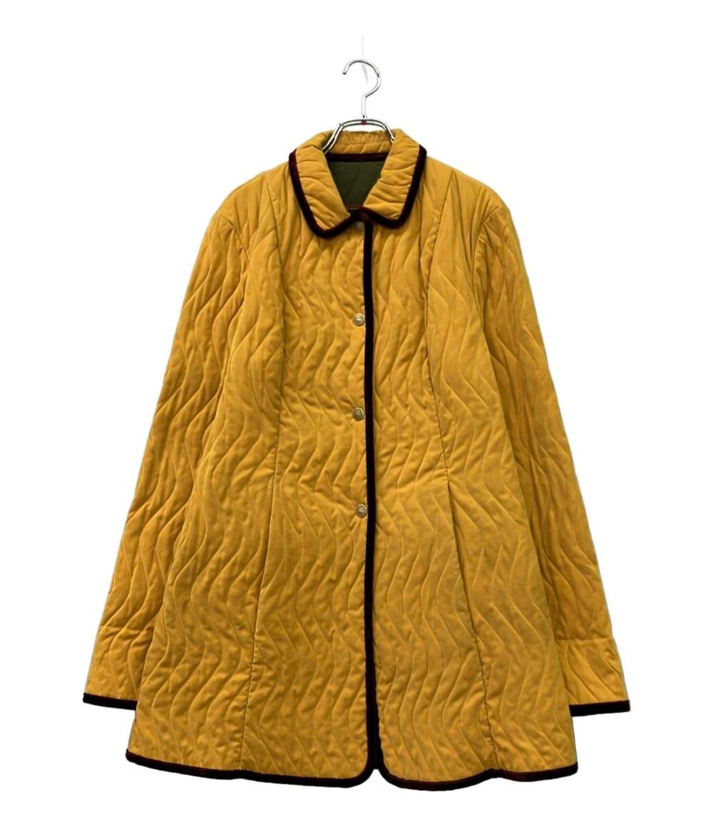 エトロ キルティングジャケット バイ 金ボタン 73-19032-370 レディース SIZE L ETRO