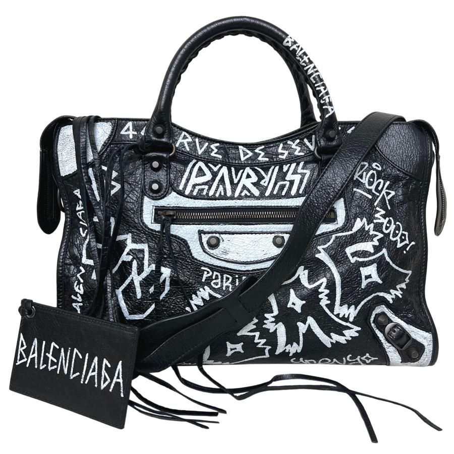 BALENCIAGA バレンシアガ バッグ グラフィティ シティ ハンド