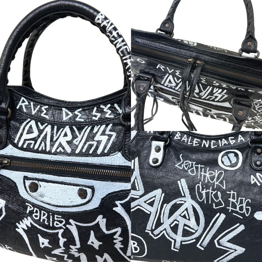 BALENCIAGA バレンシアガ バッグ グラフィティ シティ ハンド