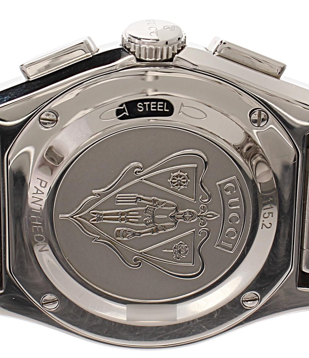  グッチ 腕時計 パンテオン 115 2 クオーツ ブラック メンズ GUCCI その他 時計