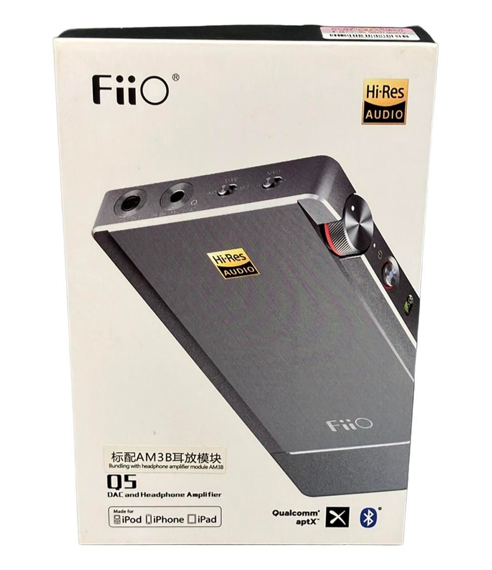 フィオ ヘッドホンアンプ Q5 with AM3B Fiio