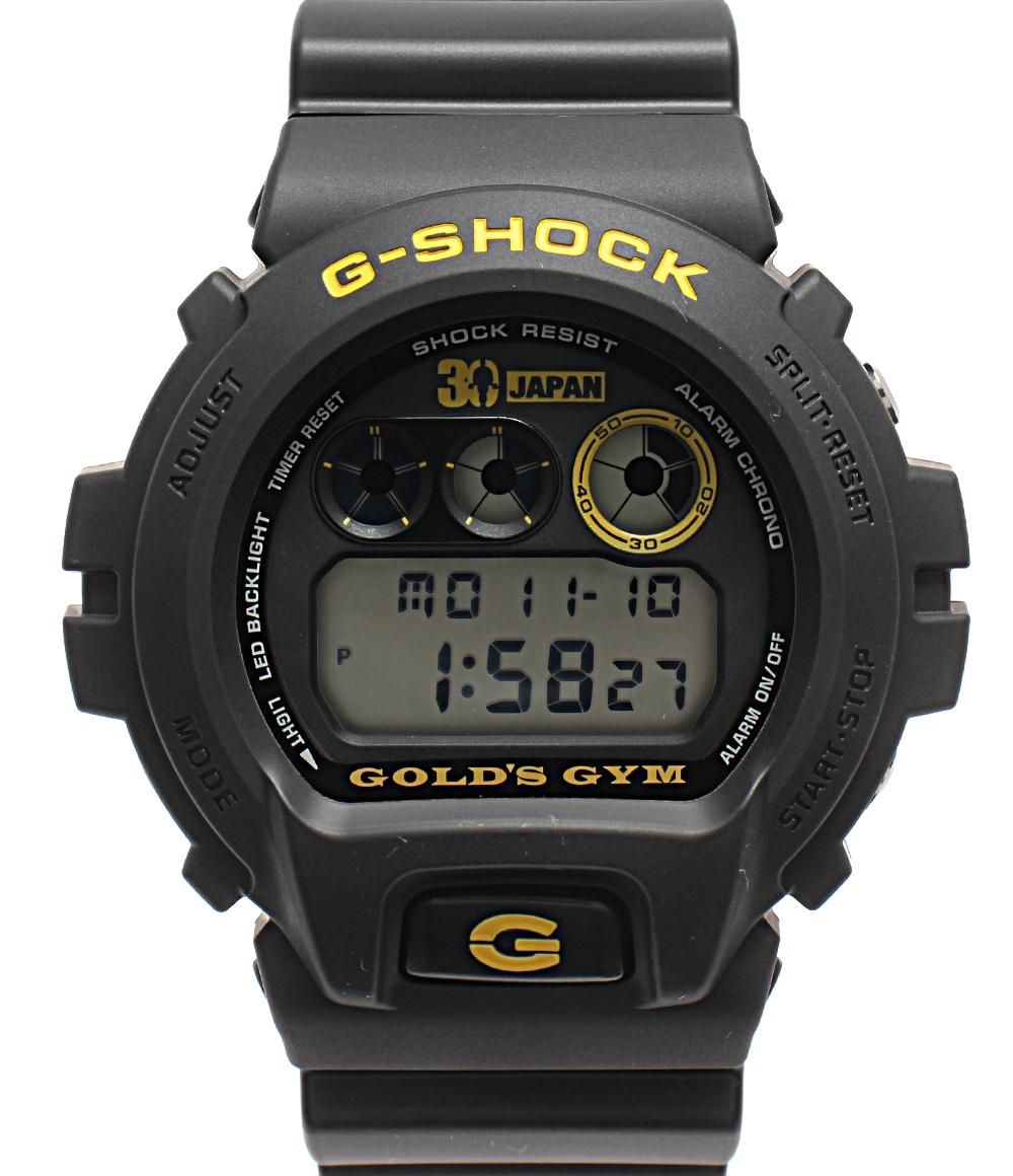 カシオ 腕時計 ゴールドジム30周年記念モデル G-SHOCK DW-6900X クオーツ ブラック メンズ CASIO