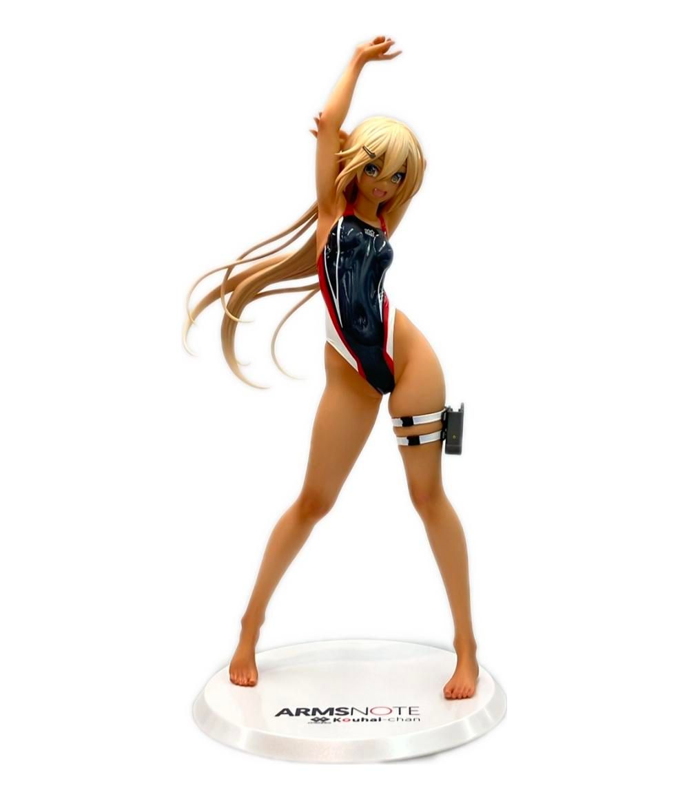 水泳部のコウハイちゃん 赤色ラインの水着Ver.