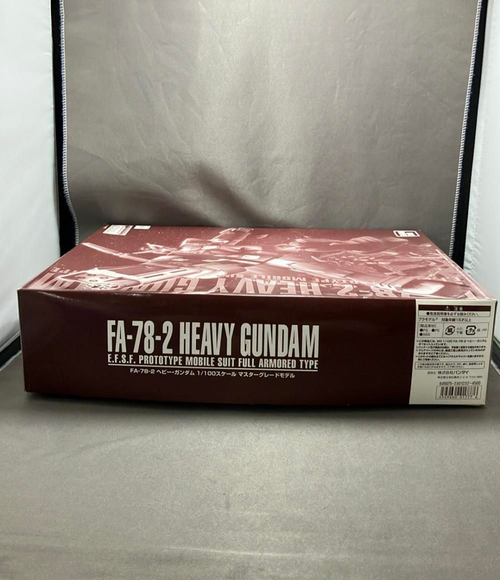 バンダイ 機動戦士ガンダム 1 100 FA 78 2 ヘビーガンダム MGモデル プラモデル