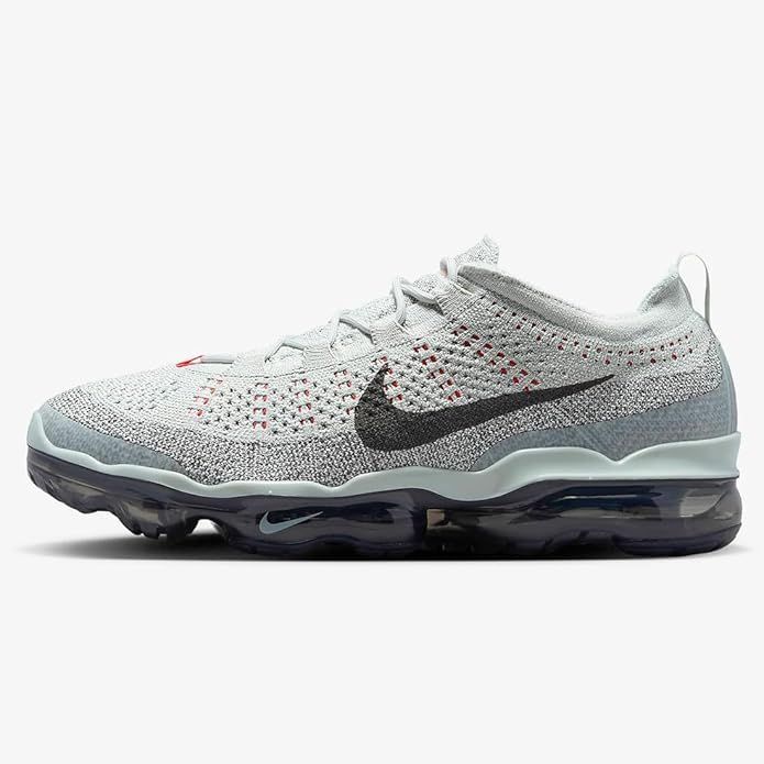 ナイキ エア ヴェイパーマックス 2025 フライニット Air VaporMax FK ライトシルバー ピカンテレッド アンスラサイト スモークグレー DV 1678-013 30.0 cm