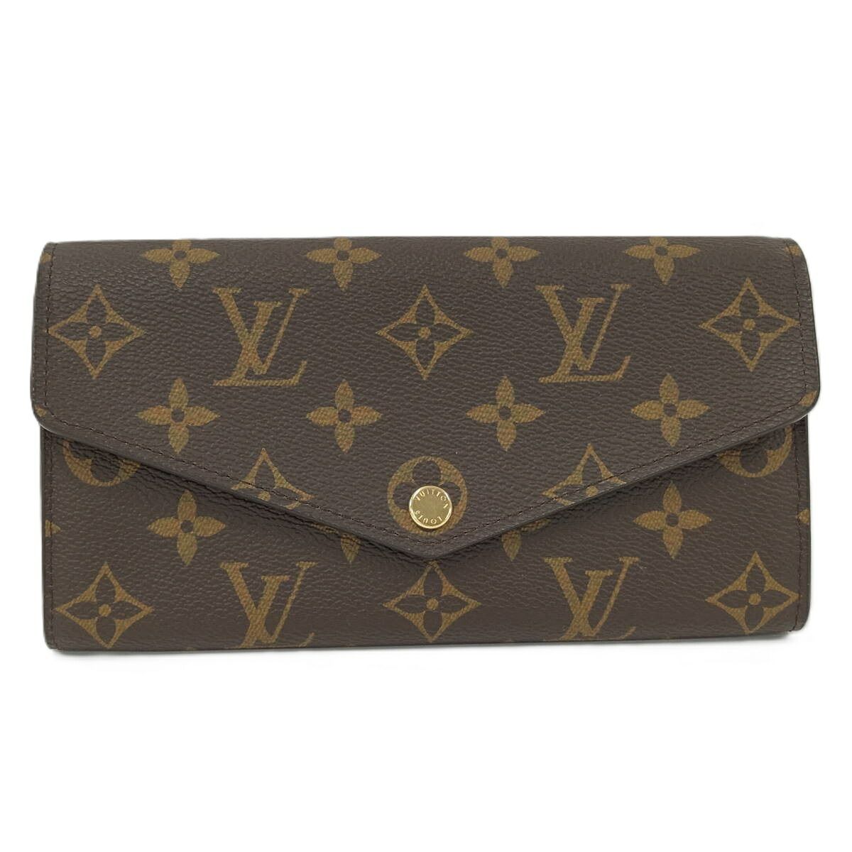 LOUIS VUITTON ポルトフォイユ サラ 二つ折り長財布 モノグラム コクリコ M62236