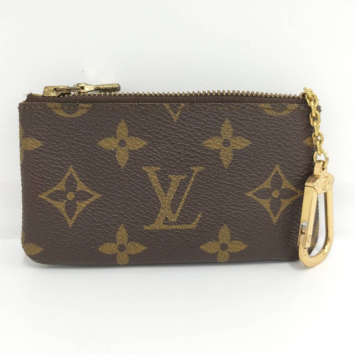 LOUIS VUITTON ポシェット クレ キーリング付き コインケース モノグラム M 62650