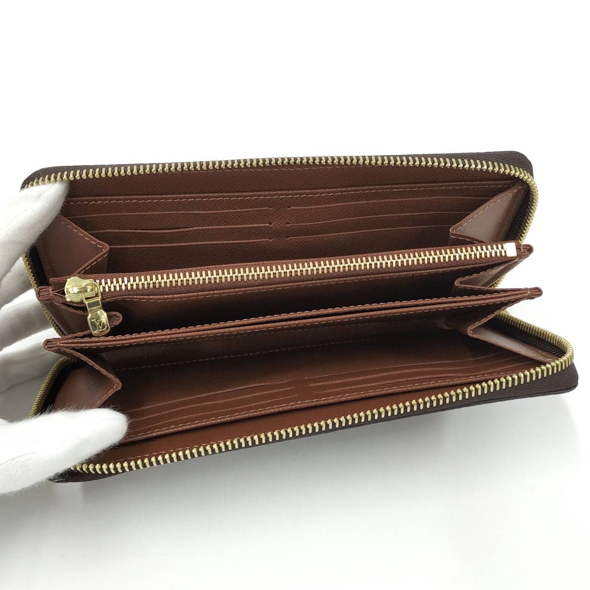 LOUIS VUITTON ジッピーウォレット ラウンドファスナー 長財布 モノグラム M 42616