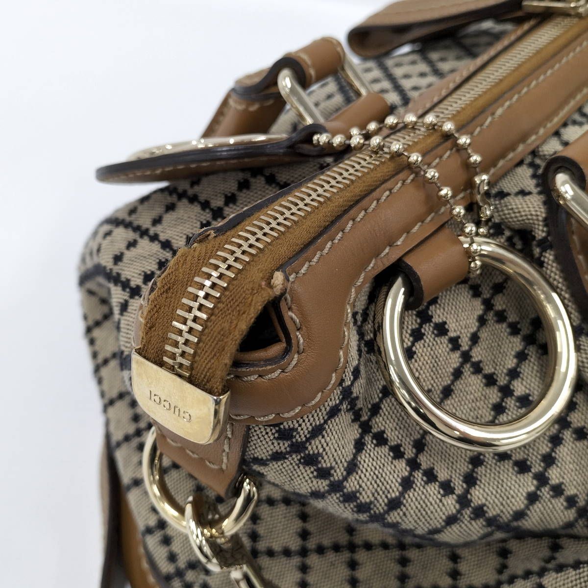 レザー ブラウン