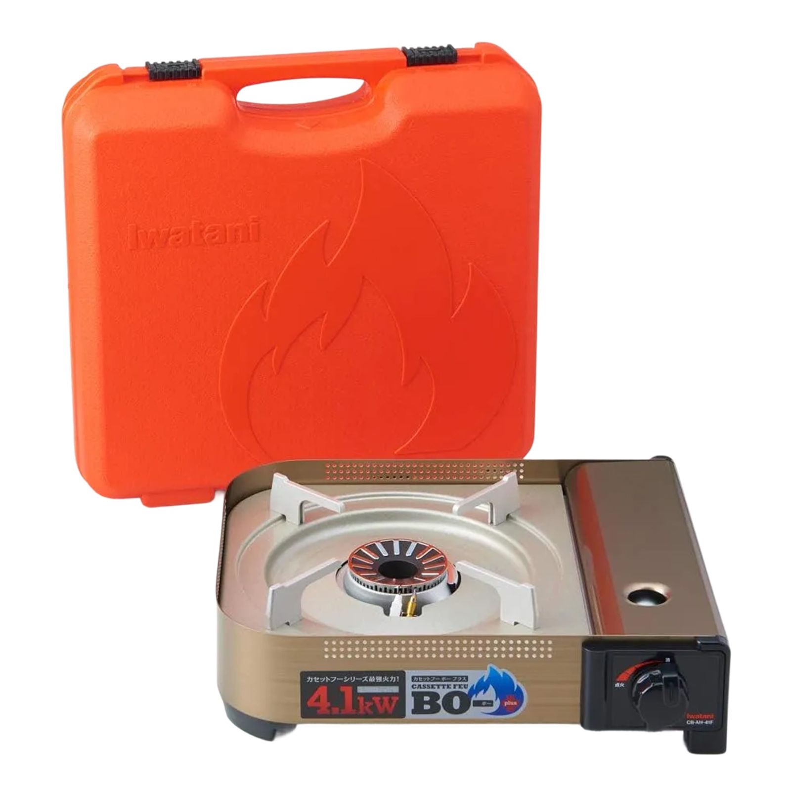 イワタニ Iwatani 岩谷 カセットフー カセットコンロ BO プラス ヘアラインシルバー 防災 CB AH 41 F