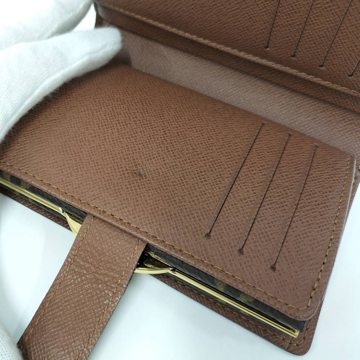  ポルトフォイユヴィエノワ 二つ折り財布 モノグラム M 61663 長財布 小物