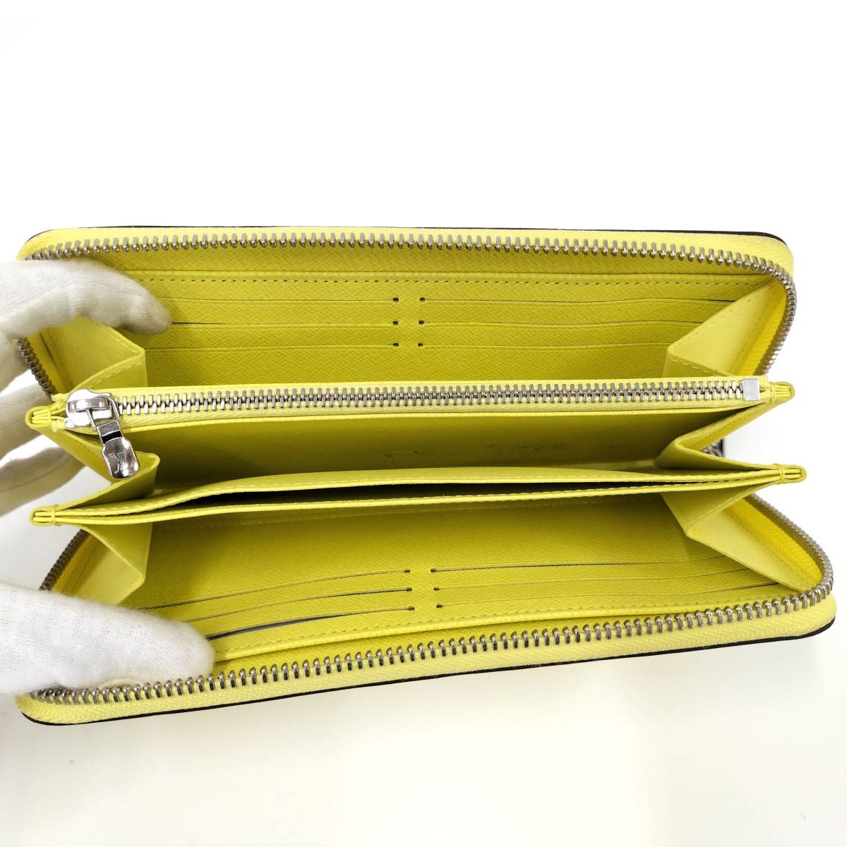 LOUIS VUITTON ジッピーウォレット ラウンドファスナー長財布 エピ スマイリーイエロー M 83040
