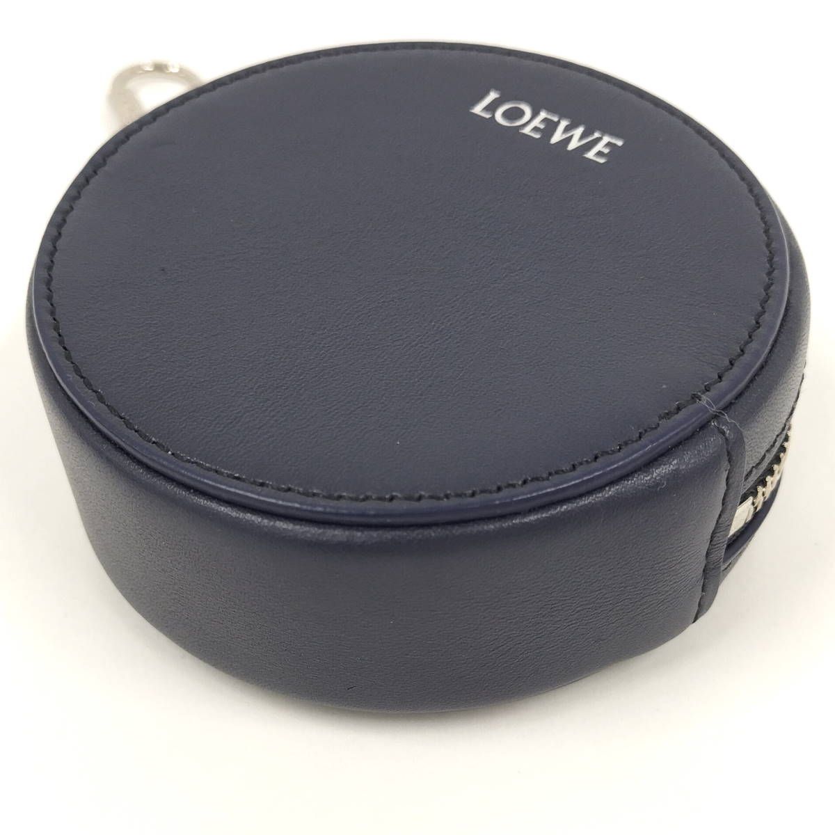 LOEWE ネイビー レザー ケース&キーホルダー LOEWE ネイビー レザー ケース&キーホルダー LOEWE ネイビー レザー