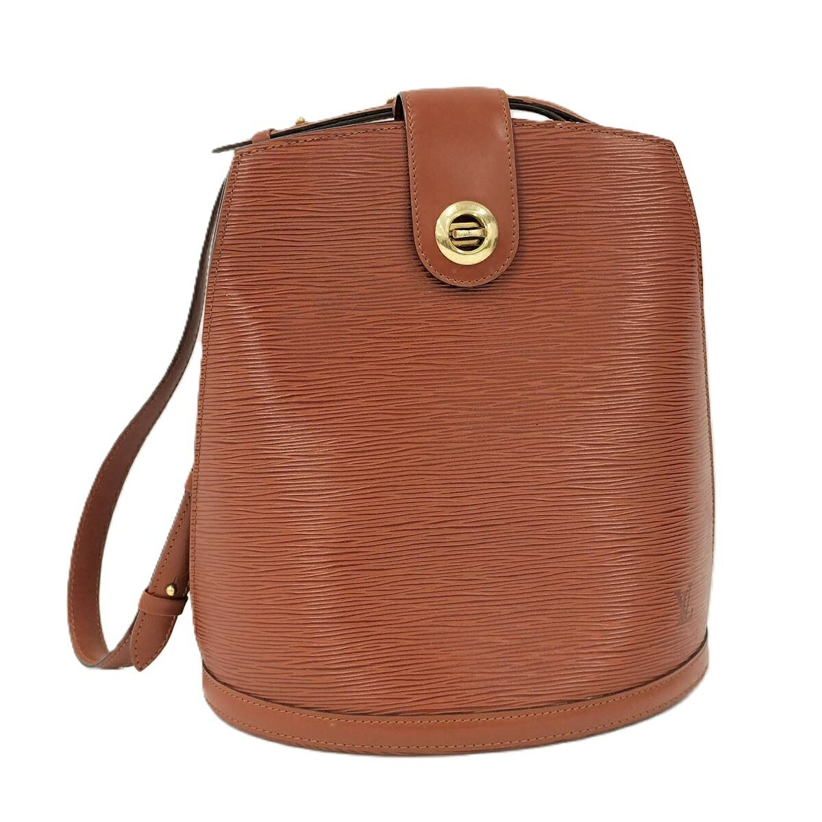 LOUIS VUITTON クリュニー ショルダーバッグ エピ ブラウン M52253